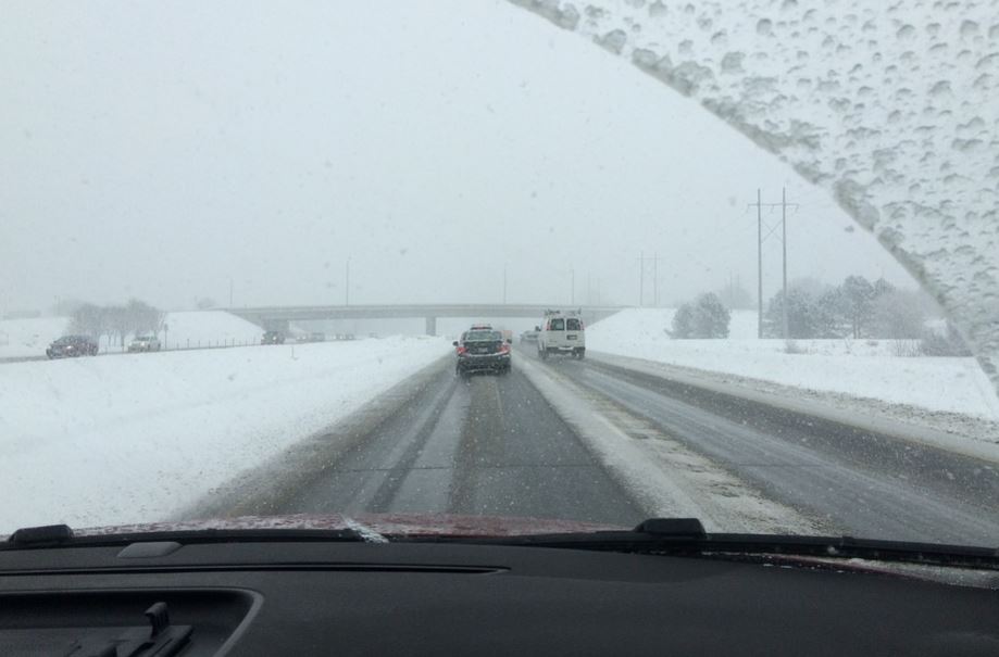 driving in the snow